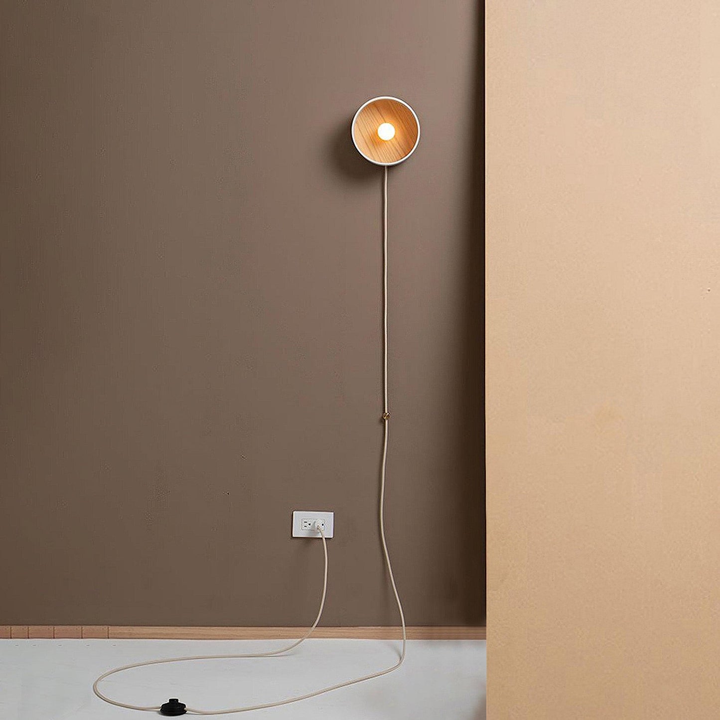 Funiculi Plug In Wall Lamp Model B: Dia 7.9″ / Dia 20cm / US Plug Wall lamp