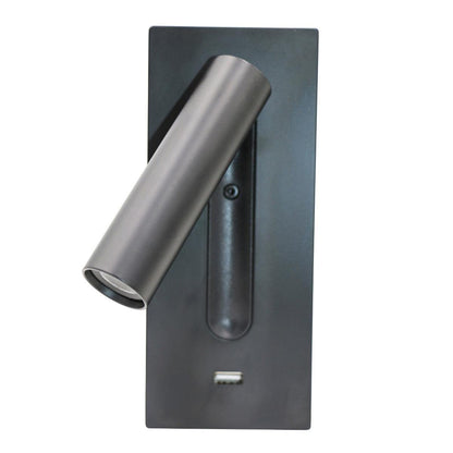 Black Bedside USB Wall Light 1001 Wall lamp