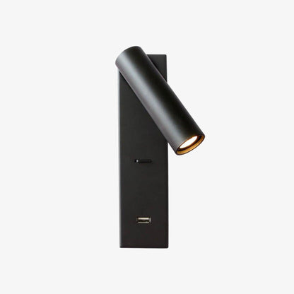 Black Bedside USB Wall Light 1001 Wall lamp