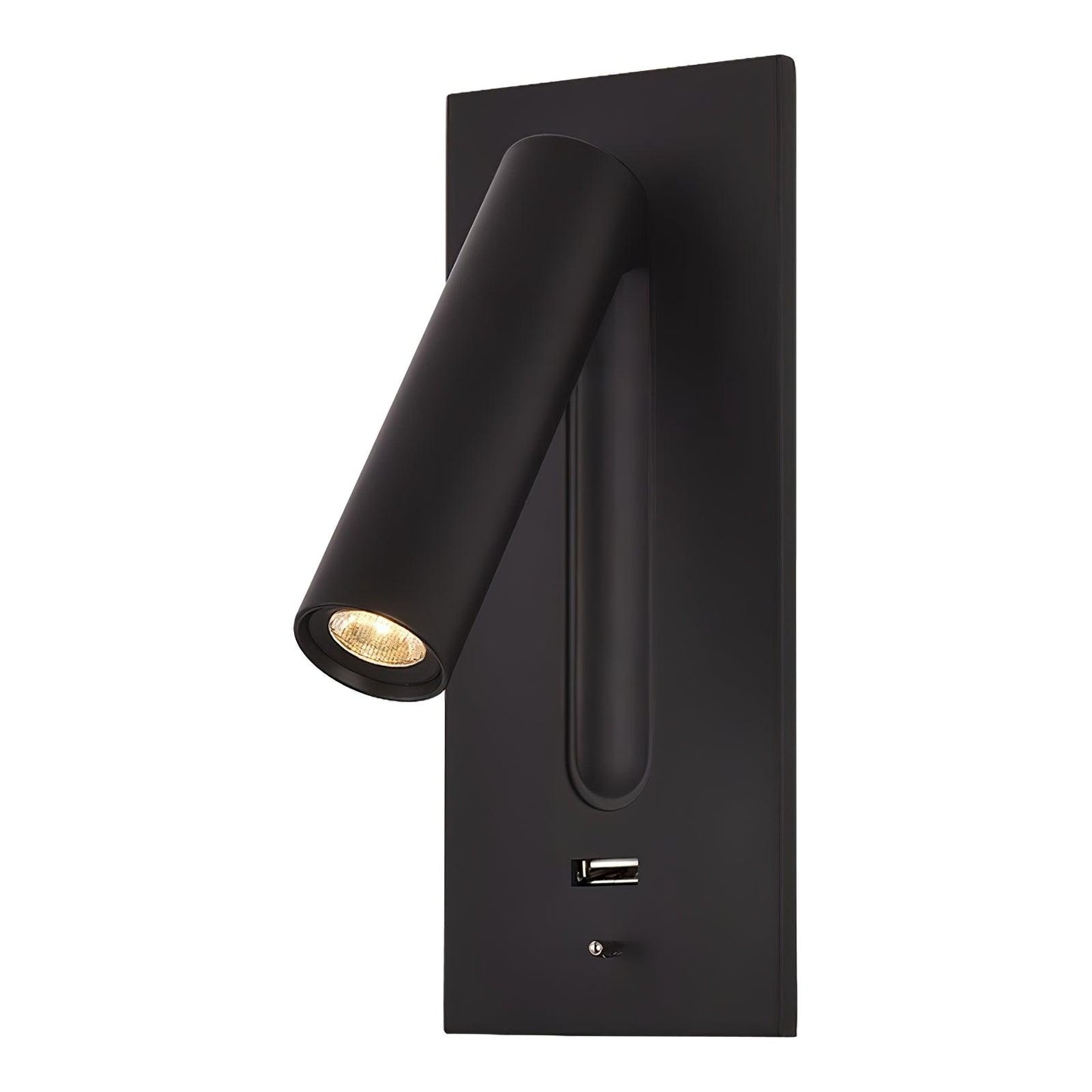 Black Bedside USB Wall Light 1001 Wall lamp