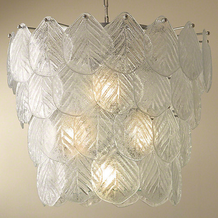 Murano Leaf Chandelier