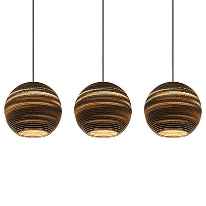 Scraplights Cluster Linear Moon Multi-Light Pendant