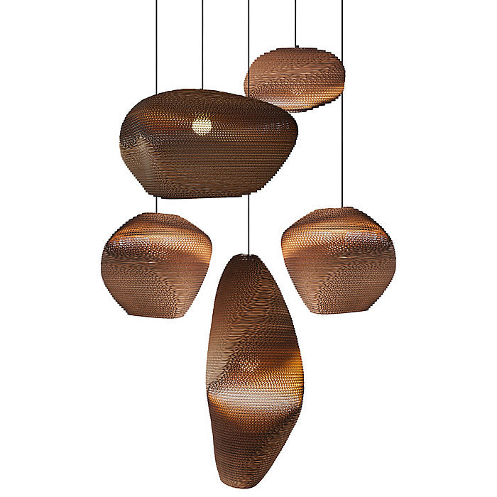 Scraplights Cluster Circular Pebble Multi-Light Pendant