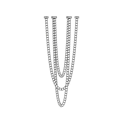 Gabriel Chandelier G 188 heads ? 47.2″ x H 137.8″ / Dia 120cm x H 350cm / Clear & Chrome / Warm Light Chandelier