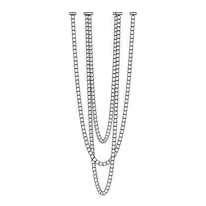 Gabriel Chandelier G 249 heads ? 59″ x H 177.2″ / Dia 150cm x H 450cm / Clear & Chrome / Warm Light Chandelier
