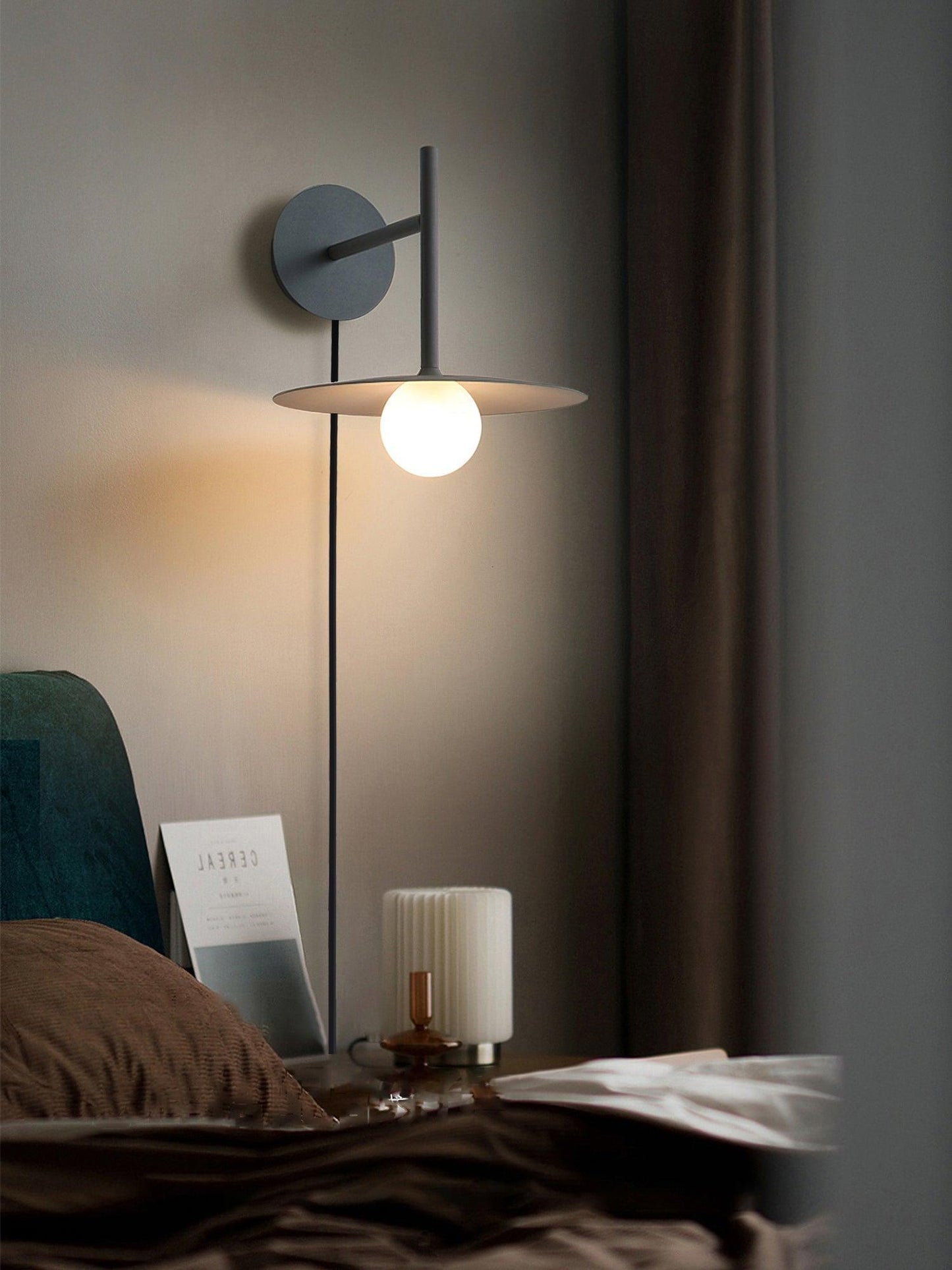 Gea Iron Plug-In Wall Lamp Wall lamp