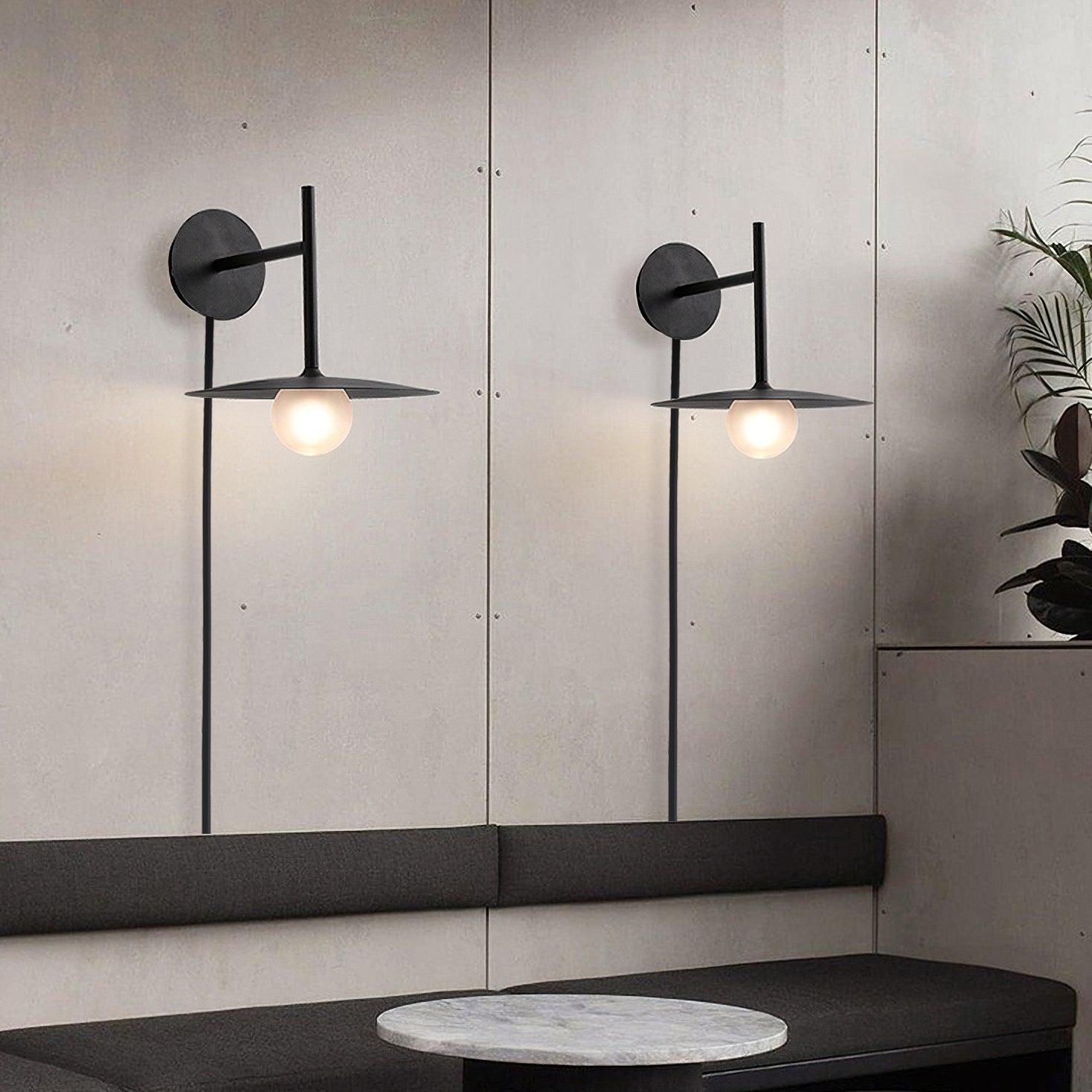 Gea Iron Plug-In Wall Lamp Wall lamp