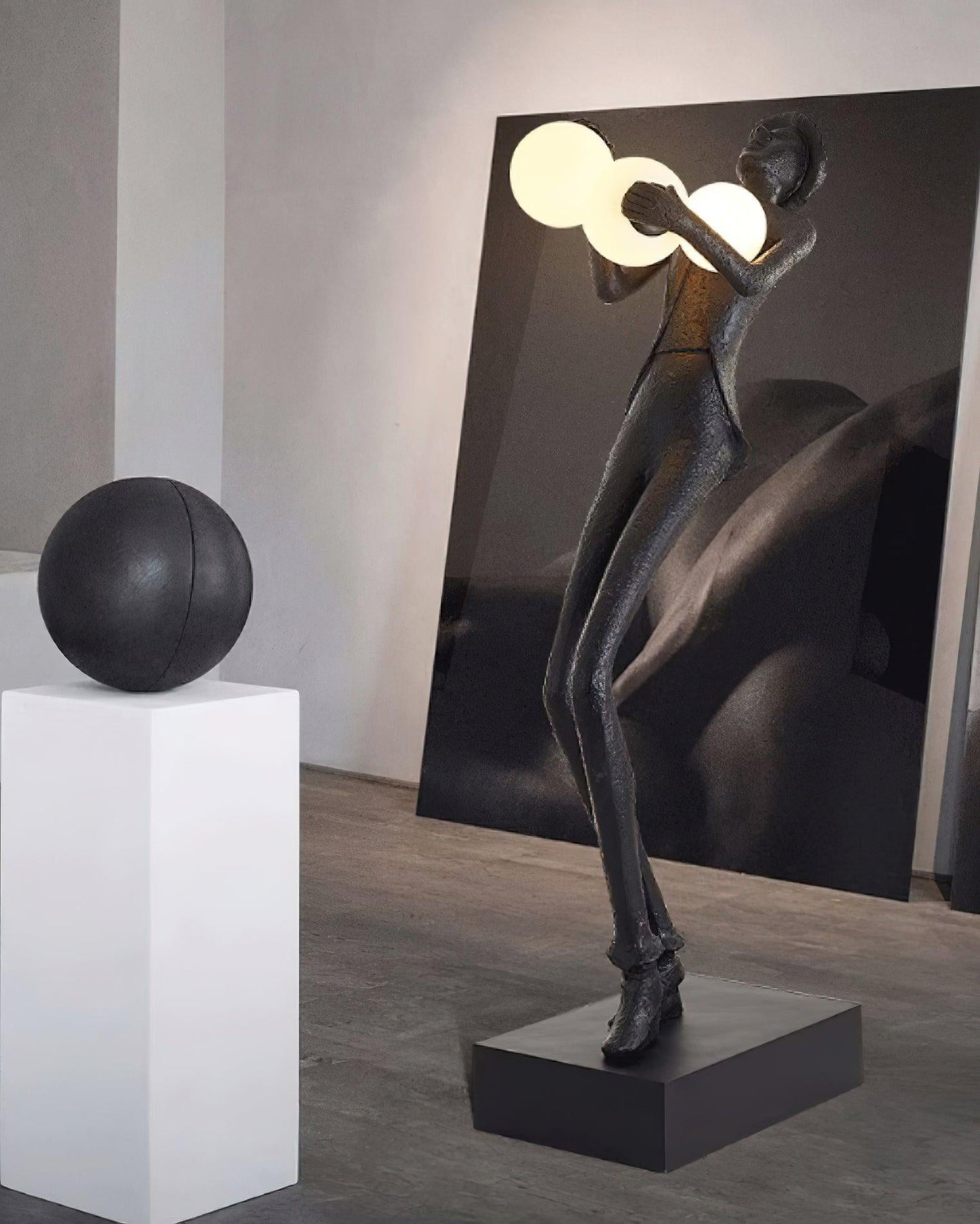 Gentleman Sculpture Floor Lamp Floor lamp