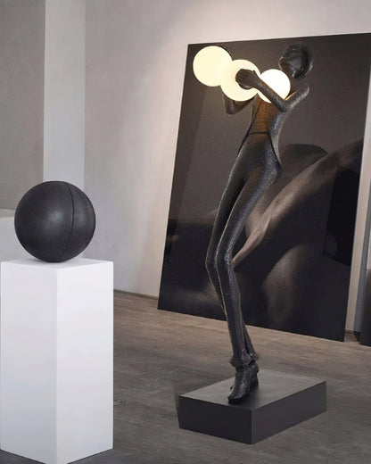 Gentleman Sculpture Floor Lamp Floor lamp