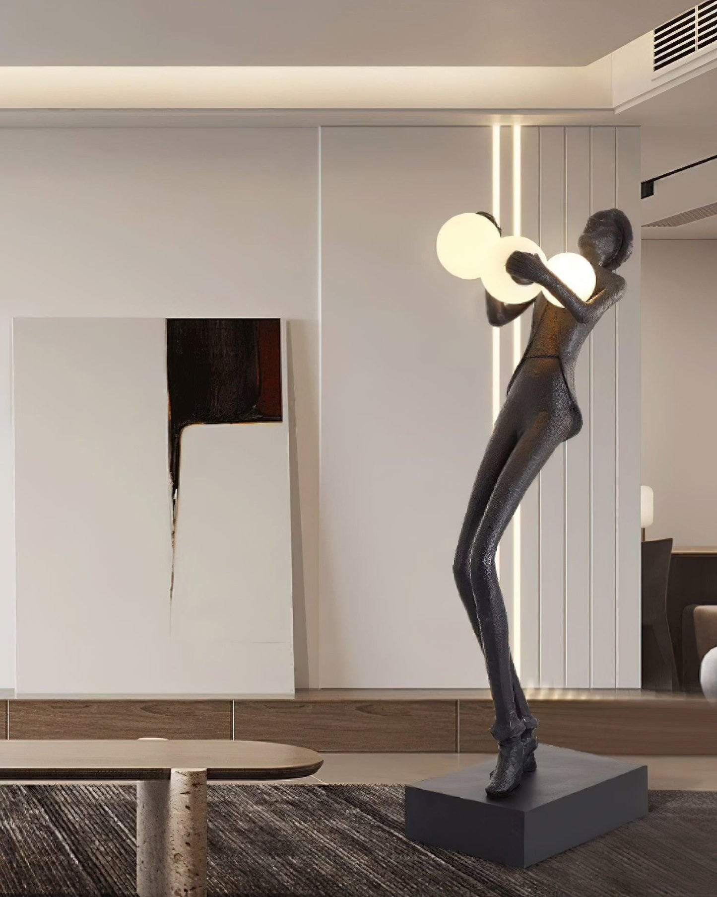 Gentleman Sculpture Floor Lamp Floor lamp