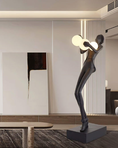 Gentleman Sculpture Floor Lamp Floor lamp
