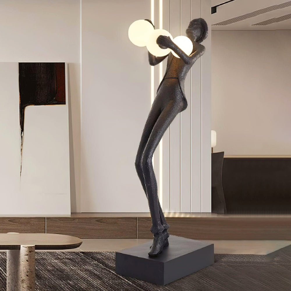Gentleman Sculpture Floor Lamp Floor lamp