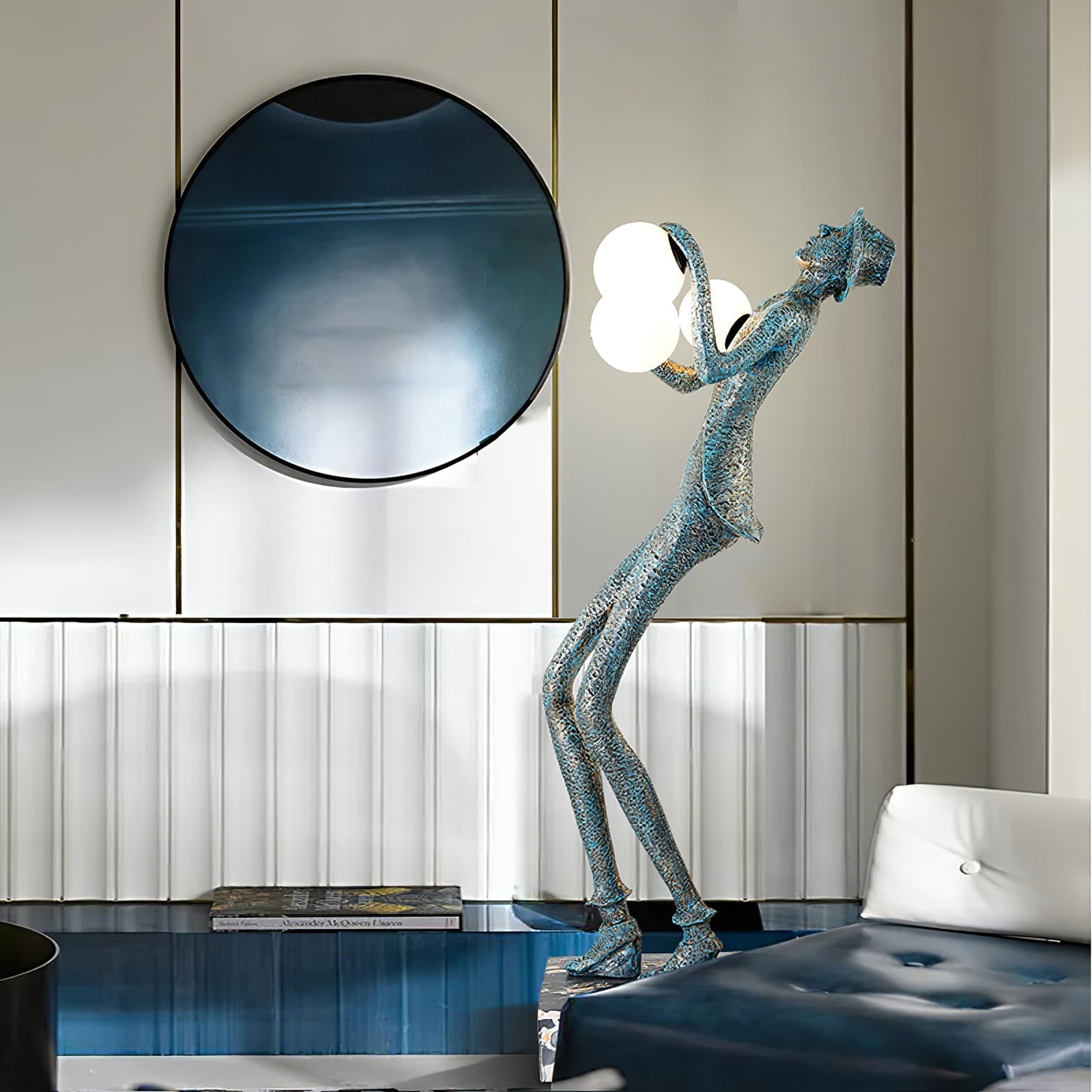Gentleman Sculpture Floor Lamp Floor lamp
