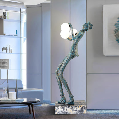 Gentleman Sculpture Floor Lamp Floor lamp