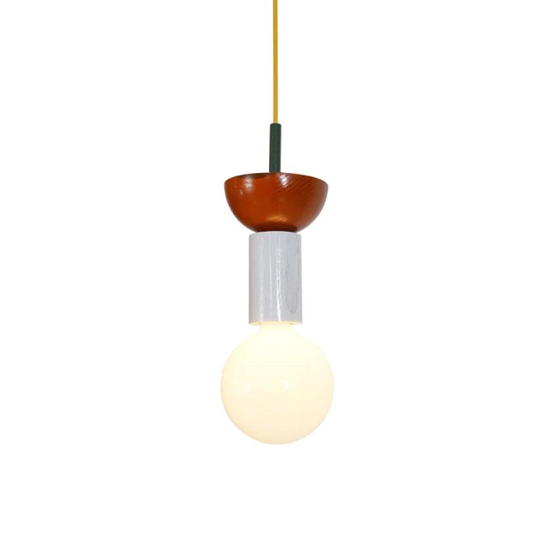 Geometric Building Blocks Pendant Lamp Model A Size: Dia 4.7″x H 14.1″ / Dia 12cm x H 36cm / Colorful Pendant light