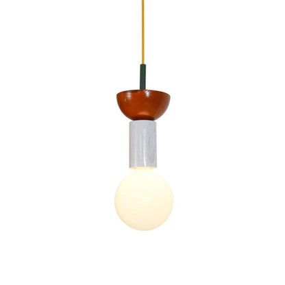 Geometric Building Blocks Pendant Lamp Model A Size: Dia 4.7″x H 14.1″ / Dia 12cm x H 36cm / Colorful Pendant light