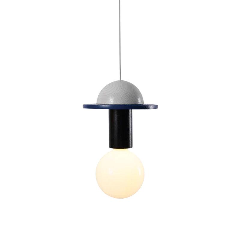 Geometric Building Blocks Pendant Lamp Model H Size: Dia 4.7″x H 9.8″ / Dia 12cm x H 25cm / Colorful Pendant light