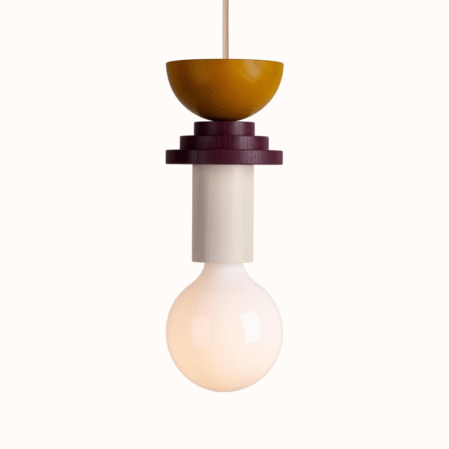 Geometric Building Blocks Pendant Lamp Model F Size: Dia 4.7″x H 9.8″ / Dia 12cm x H 25cm / Colorful Pendant light