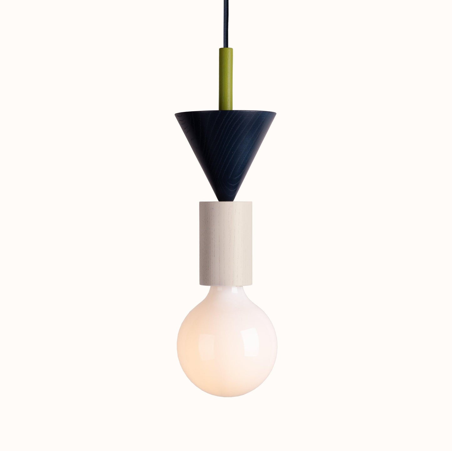 Geometric Building Blocks Pendant Lamp Model C Size: Dia 4.7″x H 16.5″ / Dia 12cm x H 42cm / Colorful Pendant light
