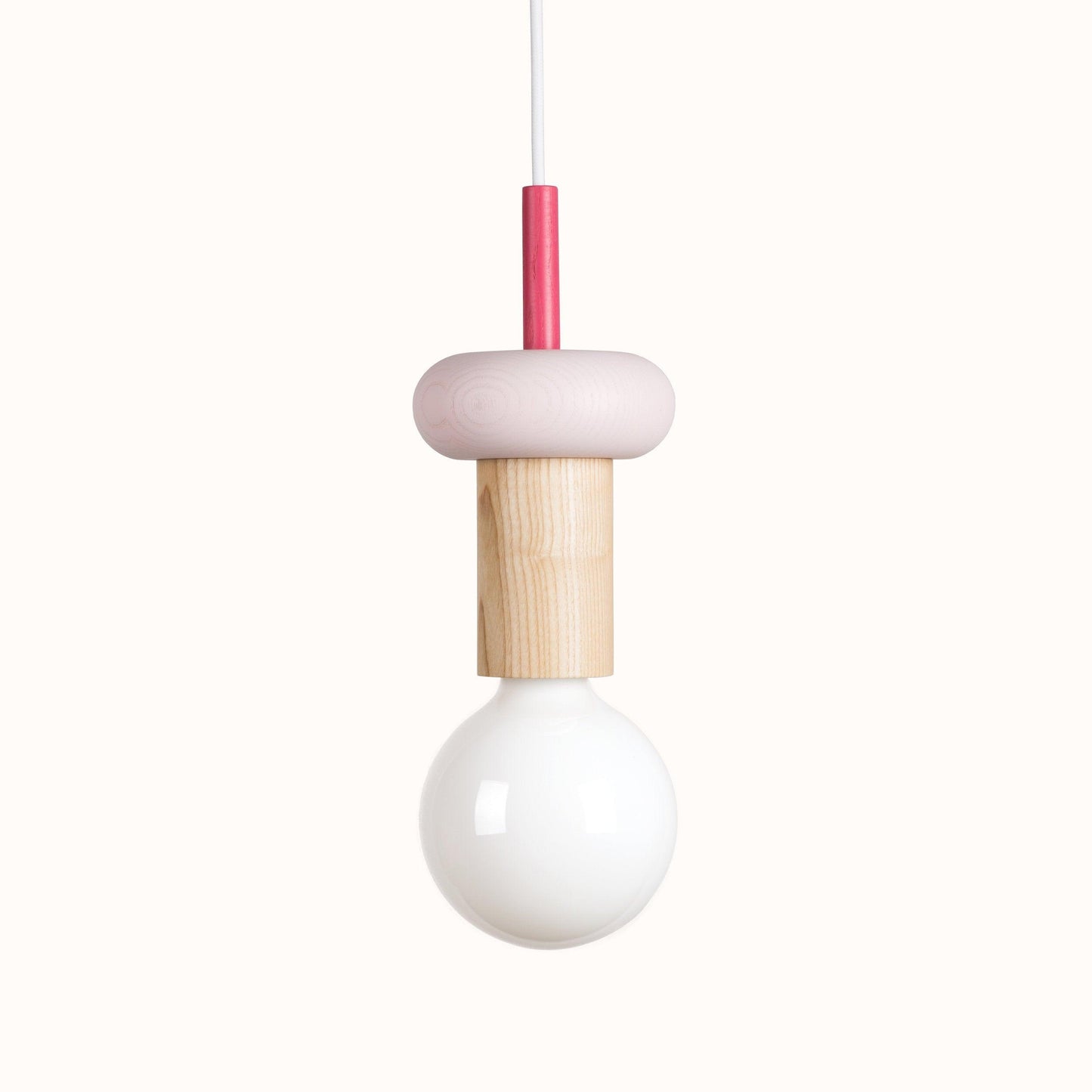 Geometric Building Blocks Pendant Lamp Model E Size: Dia 4.7″x H 9.8″ / Dia 12cm x H 25cm / Colorful Pendant light