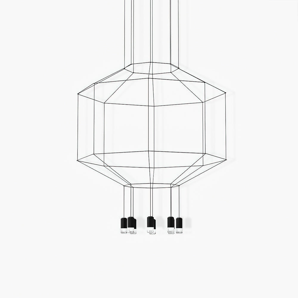 Geometric Lines Pendant Lamp Chandelier