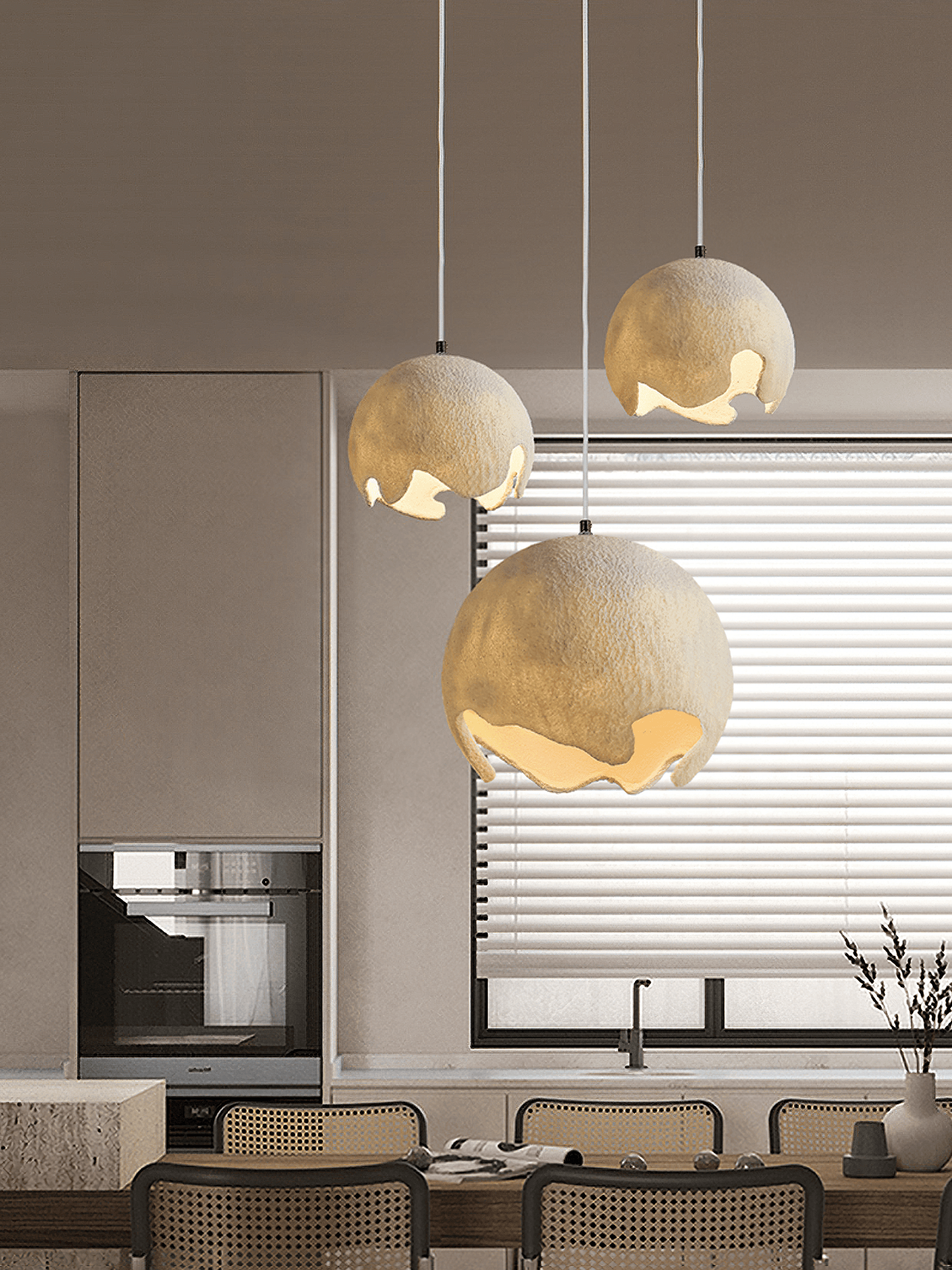 Geometric Resin Pendant Light Pendant light