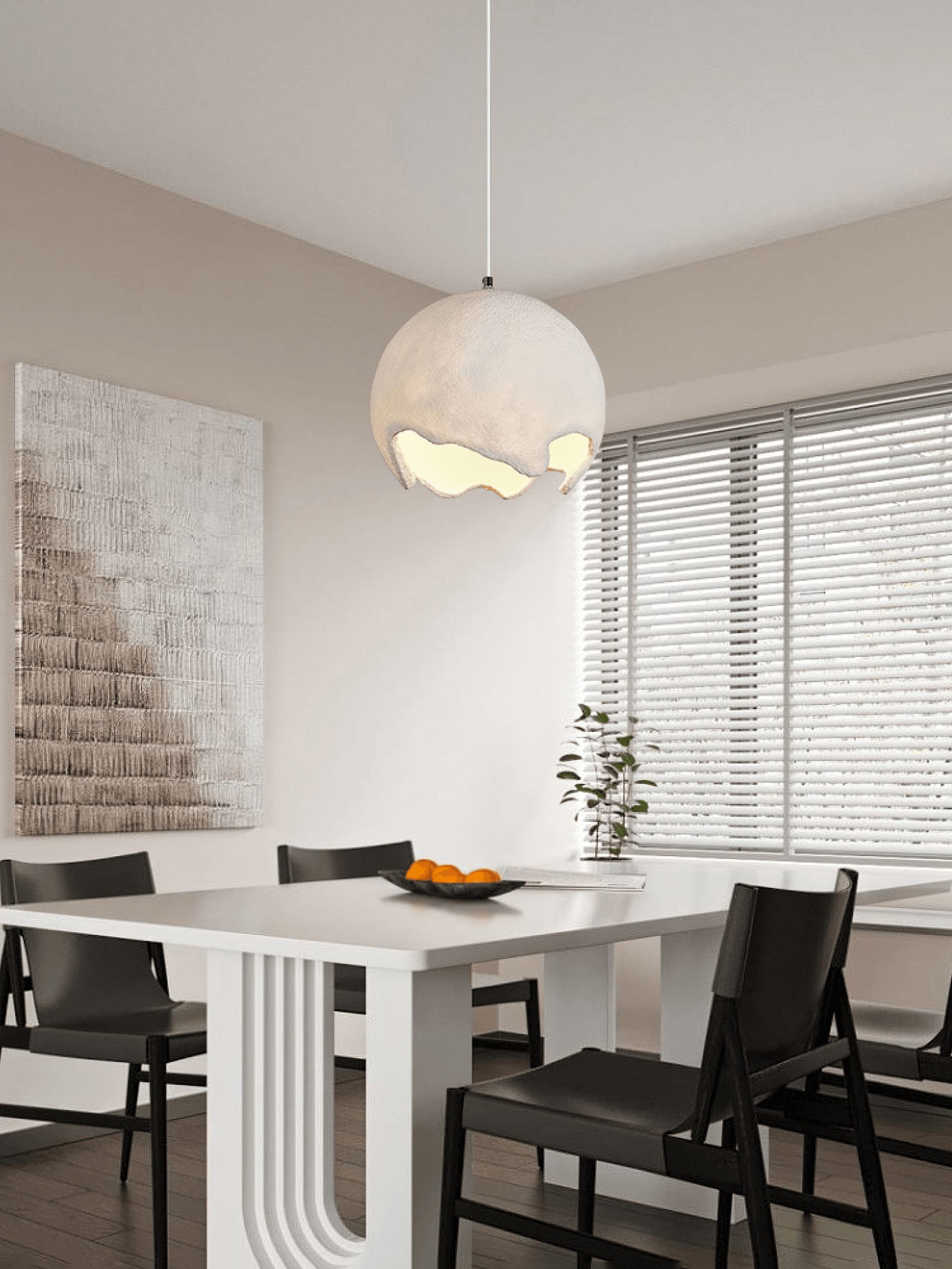 Geometric Resin Pendant Light Pendant light