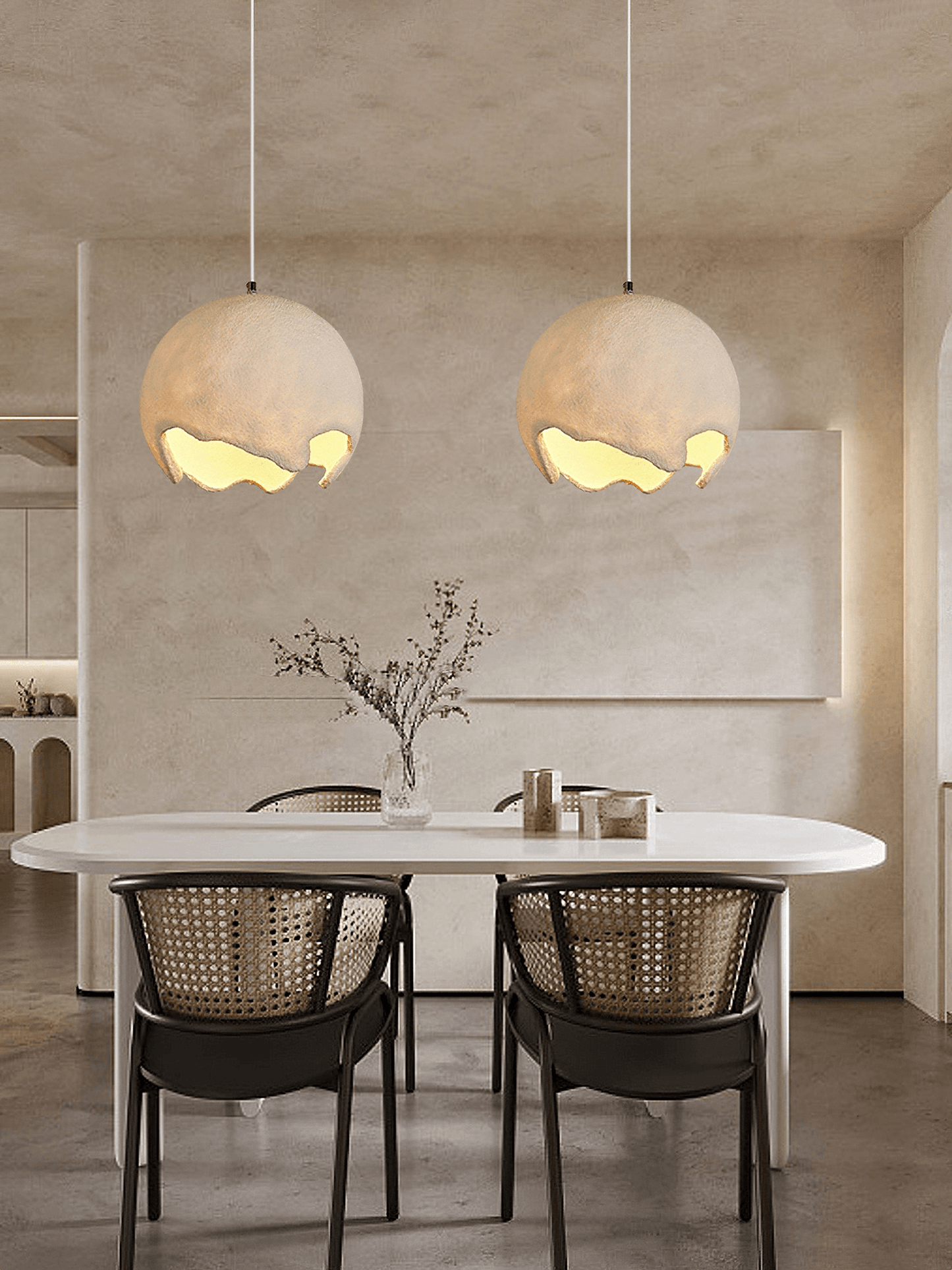Geometric Resin Pendant Light Pendant light
