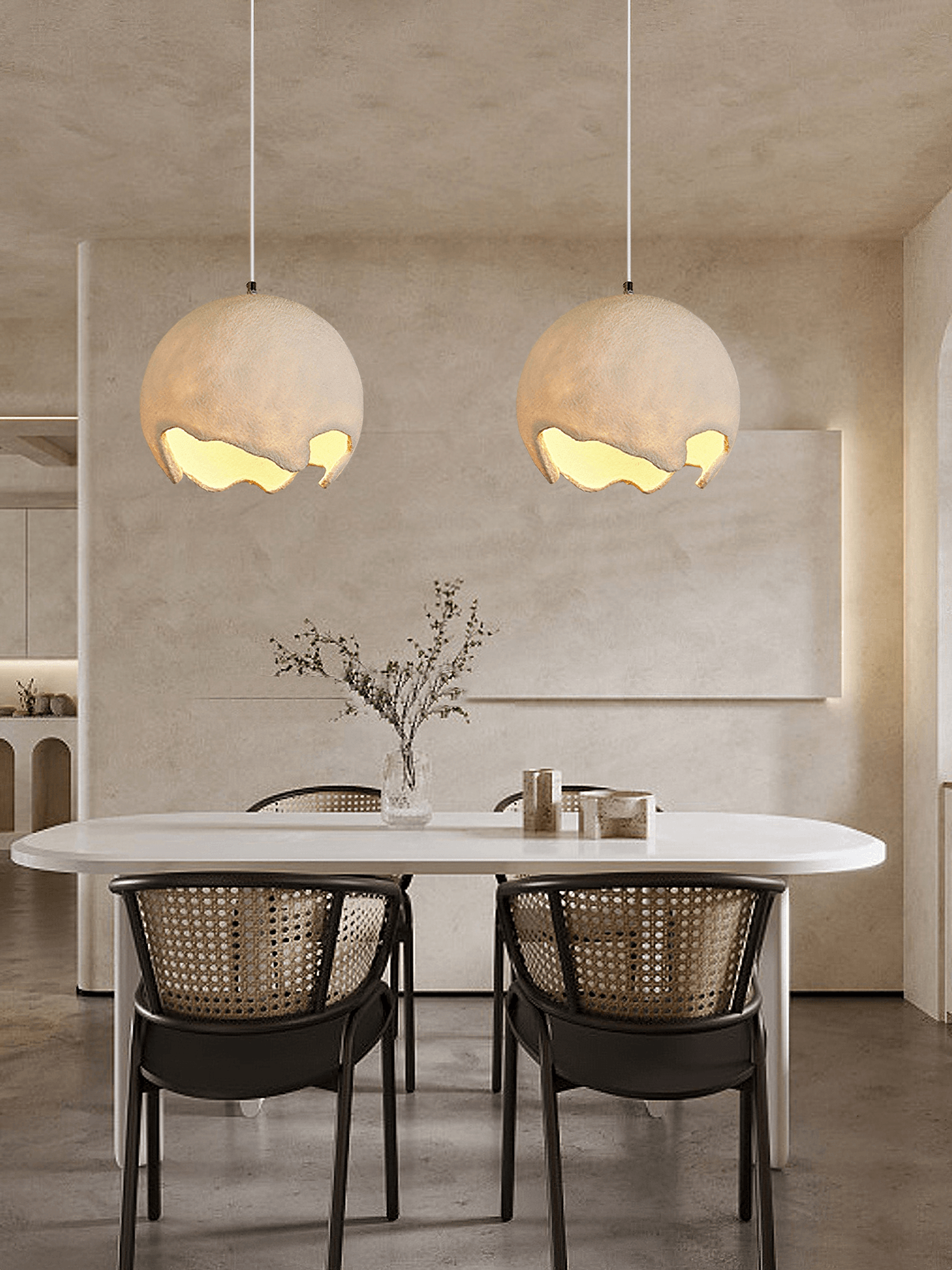 Geometric Resin Pendant Light Pendant light
