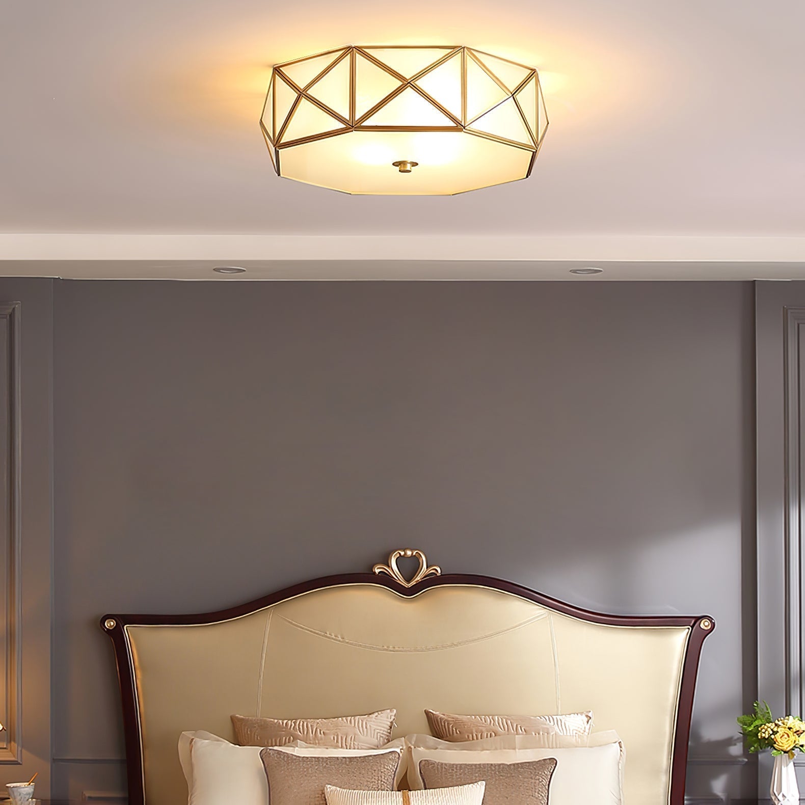 Geometric Shaped Flush Ceiling Light Ceiling lamp