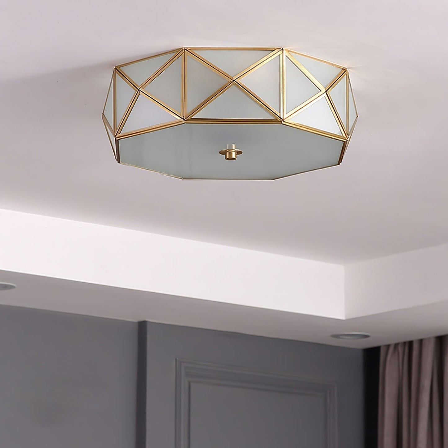 Geometric Shaped Flush Ceiling Light Ceiling lamp