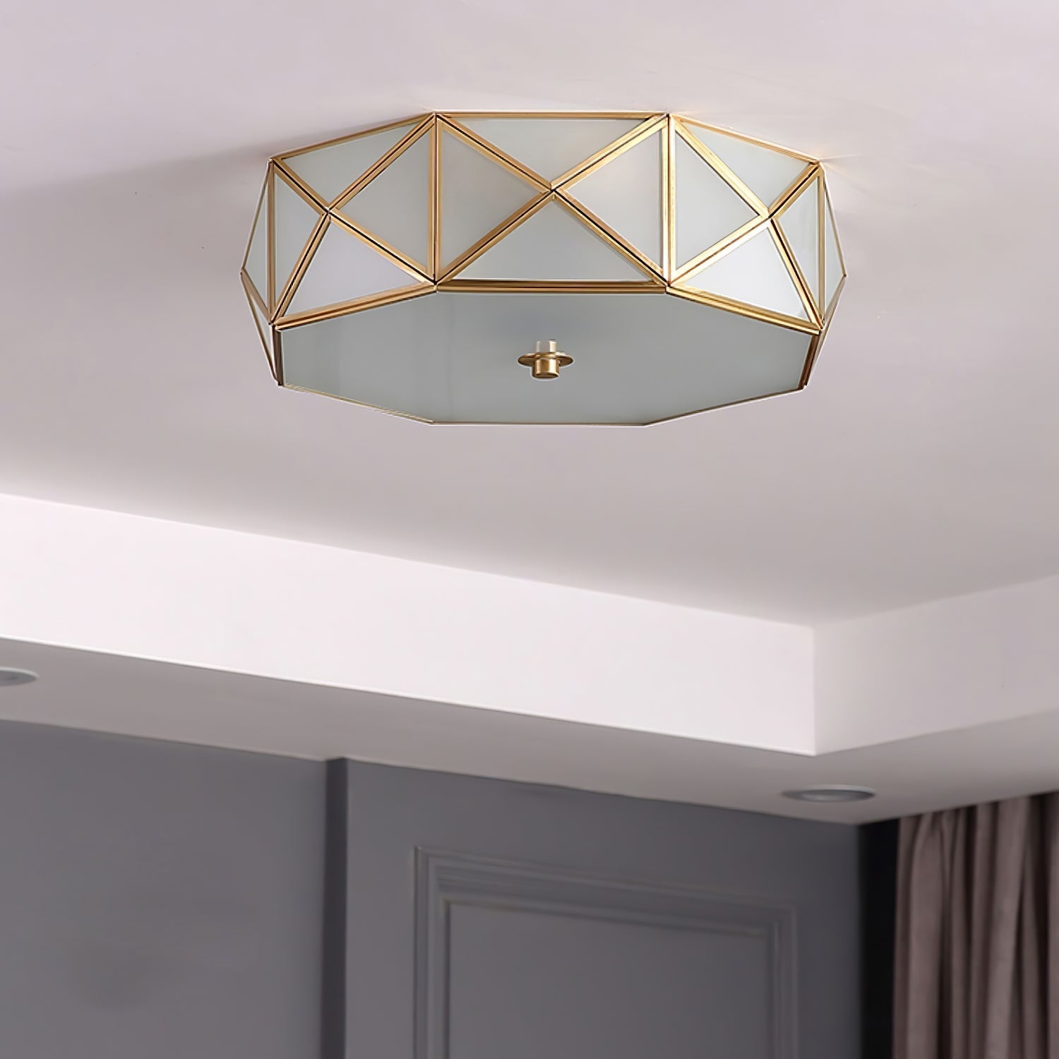 Geometric Shaped Flush Ceiling Light Ceiling lamp