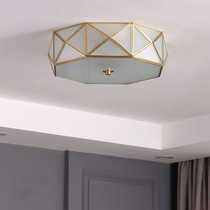Geometric Shaped Flush Ceiling Light Ceiling lamp