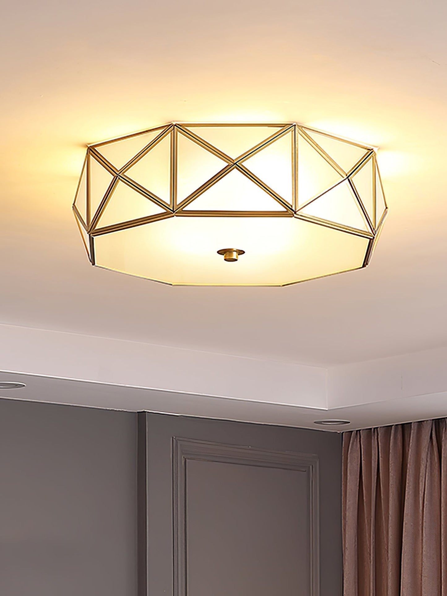 Geometric Shaped Flush Ceiling Light Ceiling lamp