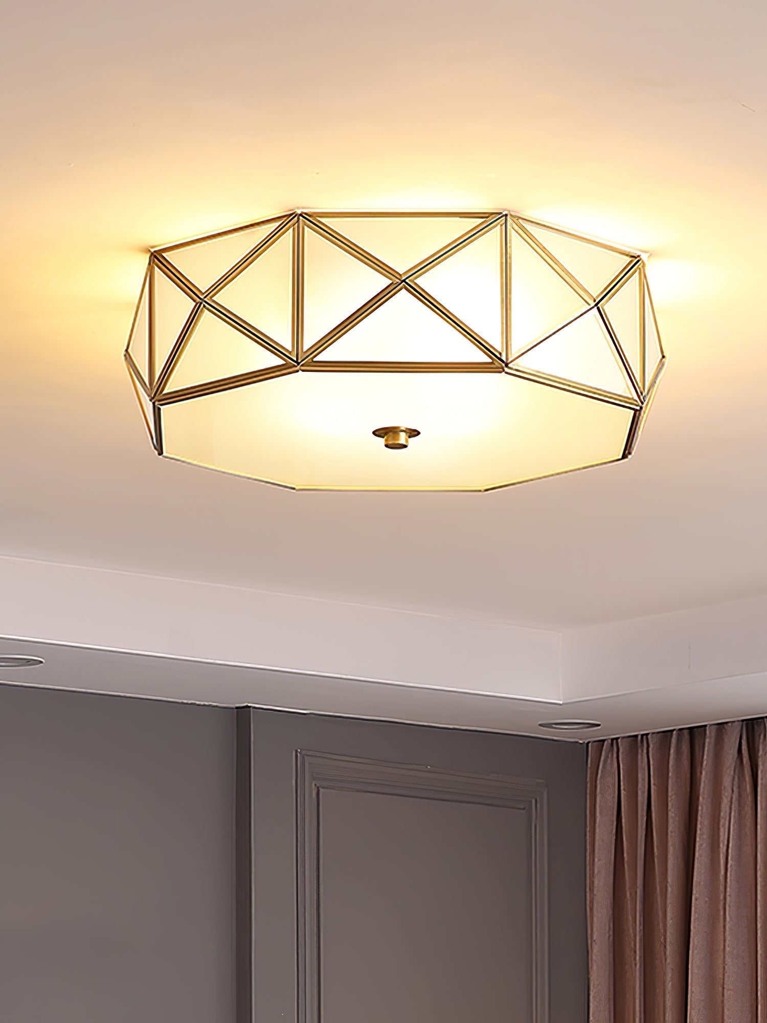 Geometric Shaped Flush Ceiling Light Ceiling lamp