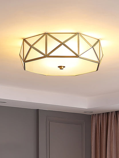 Geometric Shaped Flush Ceiling Light Ceiling lamp