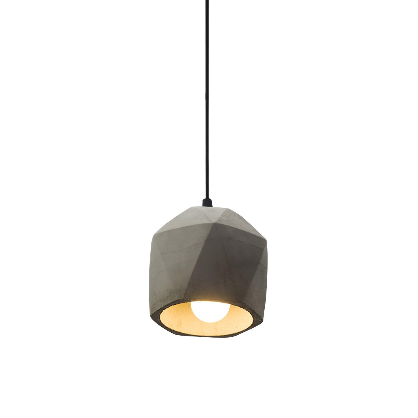 Georgia Cement Pendant Light Dia 5.1″ x H 5.9″ / Dia 13cm x H 15cm / Grey Pendant light
