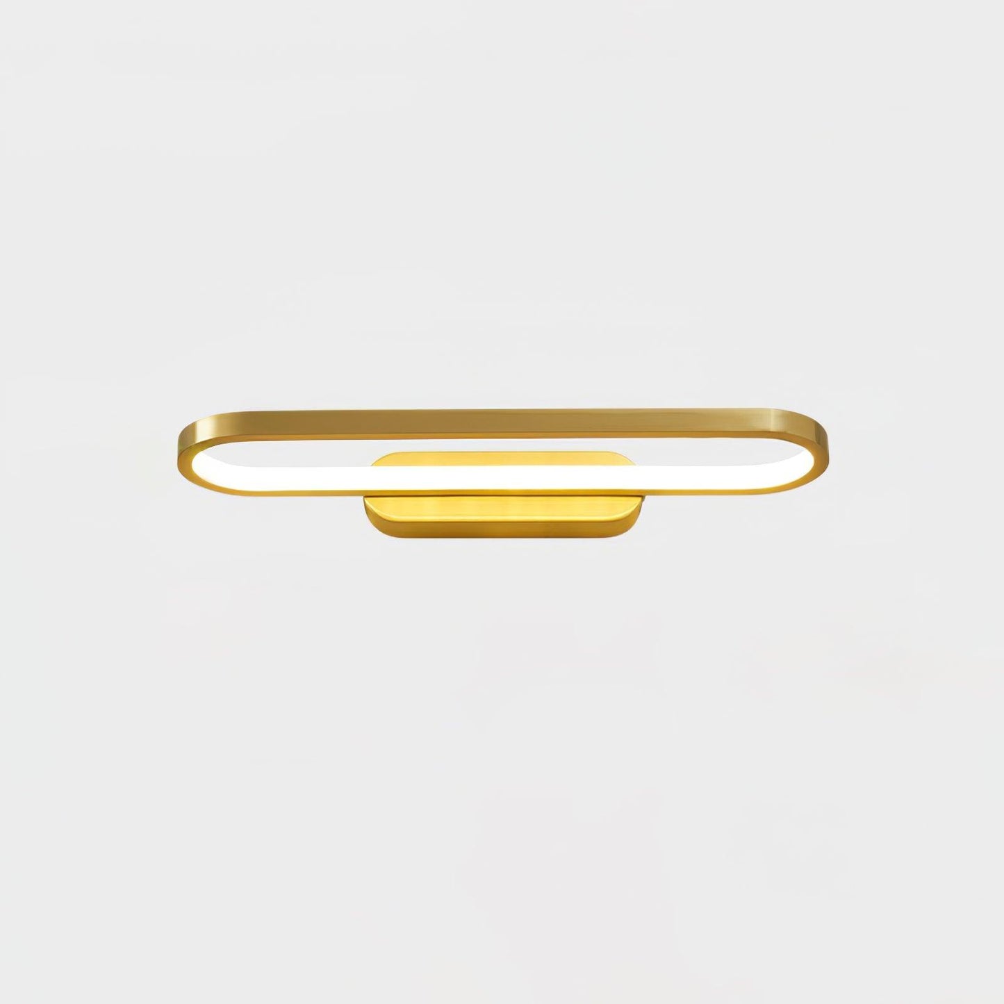 Gianni LED Wall Light L 15.7″ x H 2″ / L 40cm x H 5cm / Brass / Three-Color Changing Light Wall lamp
