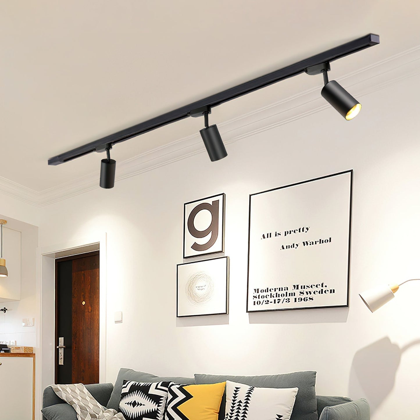 Gilded Rail Track Light Ceiling lamp