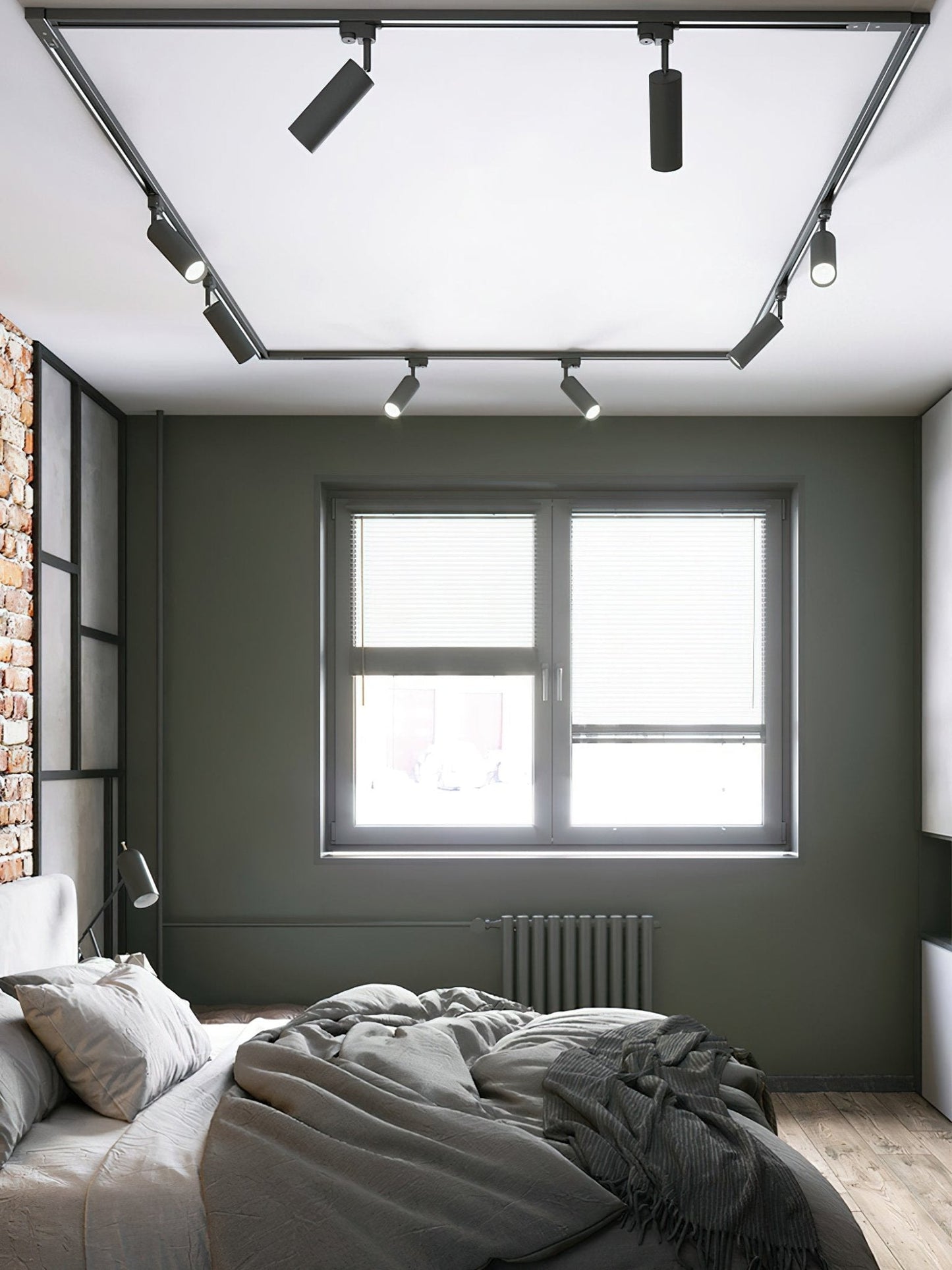 Gilded Rail Track Light Ceiling lamp