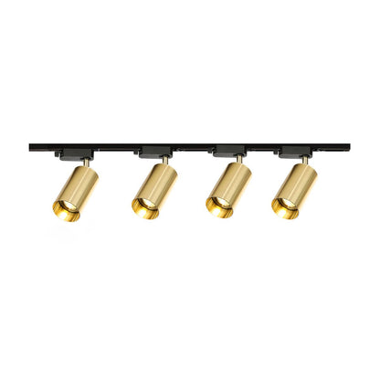 Gilded Rail Track Light 4-Lights L 39.4″ x H 8.7″ / Black & Gold Ceiling lamp