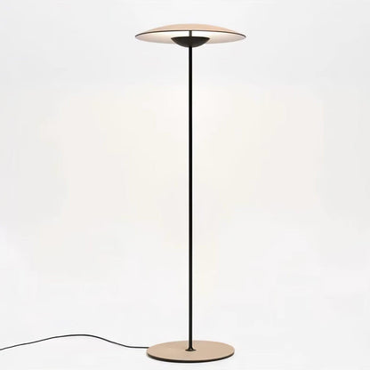 Innovative Directional Floor Lamp Dia 17.7″ x H 63″ / Dia 45cm x H 160cm / Woodgrain / US Plug Floor lamp
