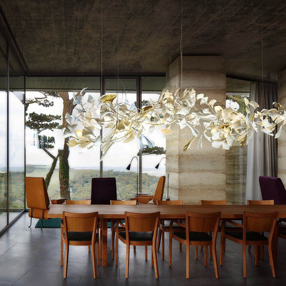Gingko Leaves Chandelier Chandelier