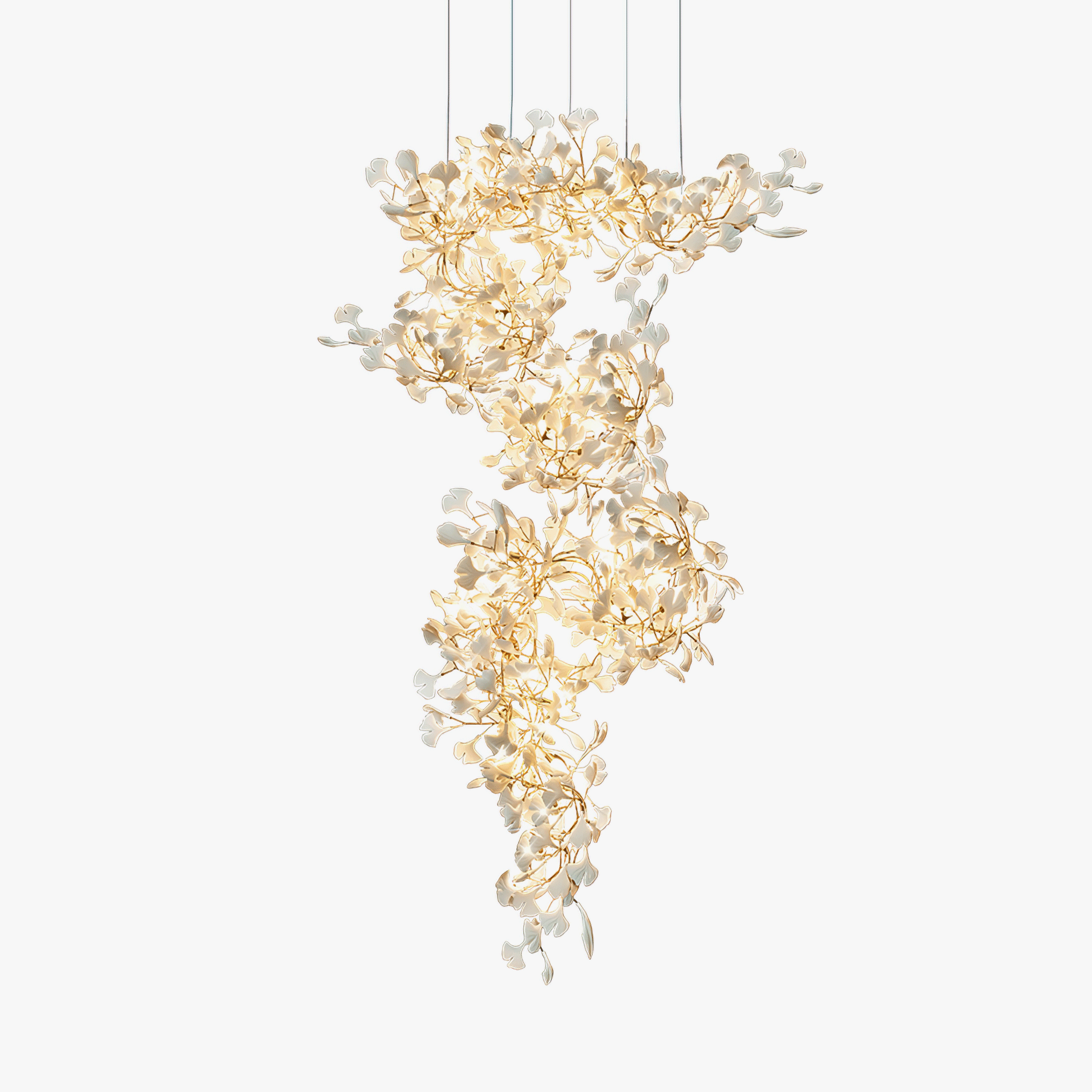 Gingko Chandelier F Chandelier
