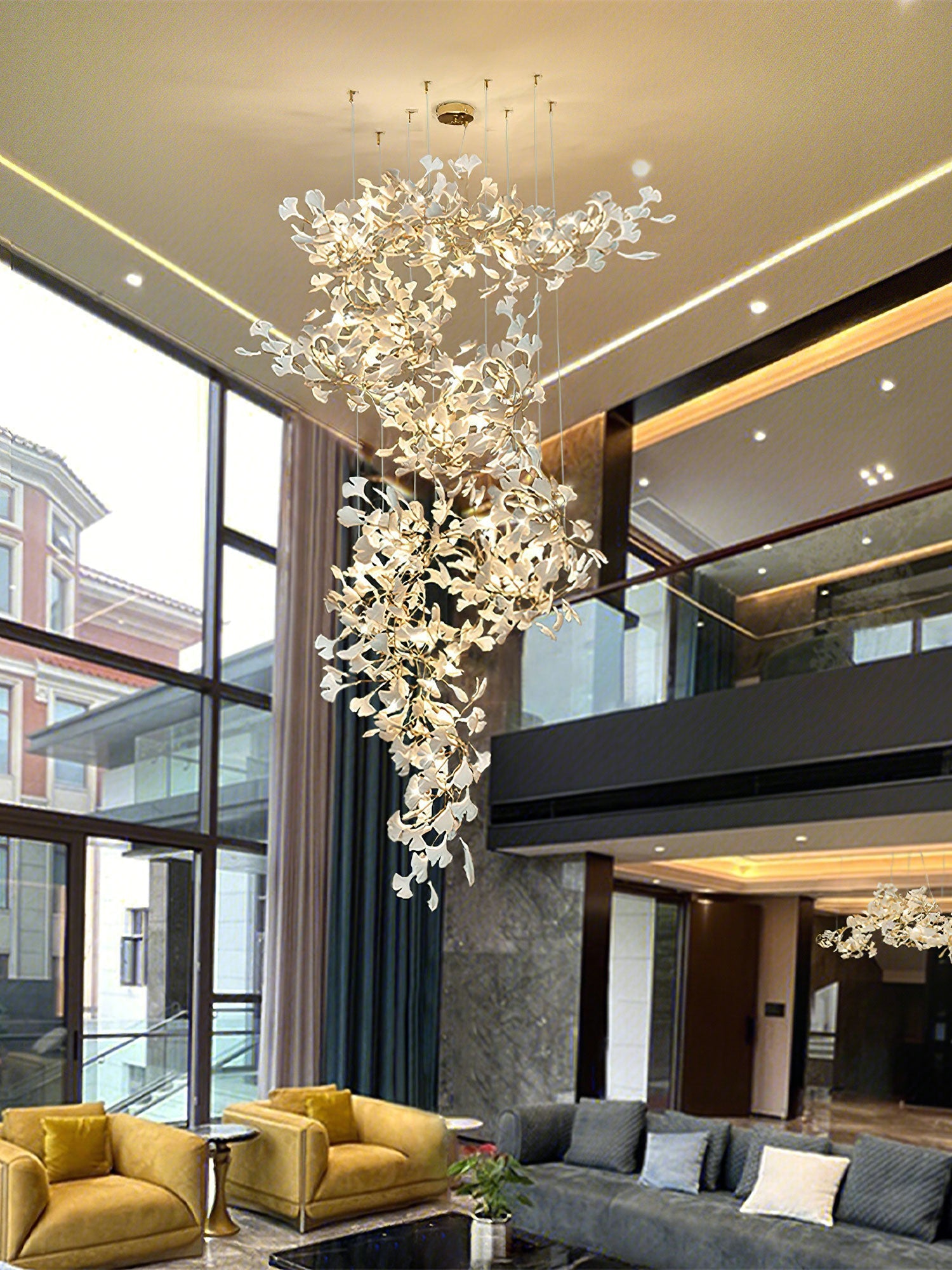 Gingko Chandelier F Chandelier