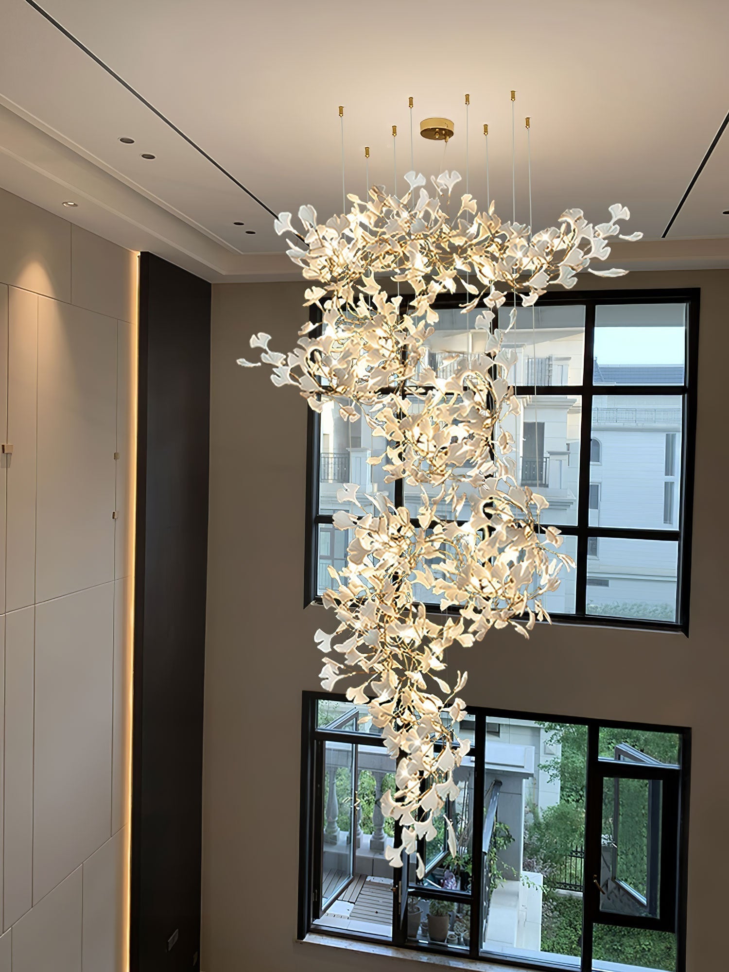 Gingko Chandelier F Chandelier