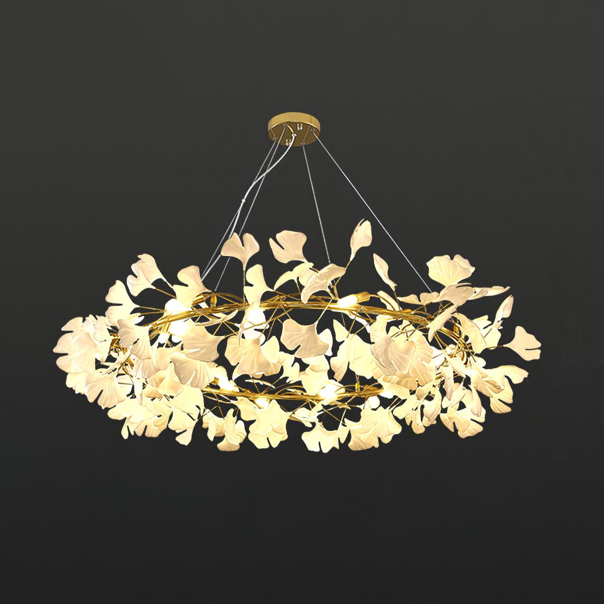 Gingko Chandelier O Chandelier