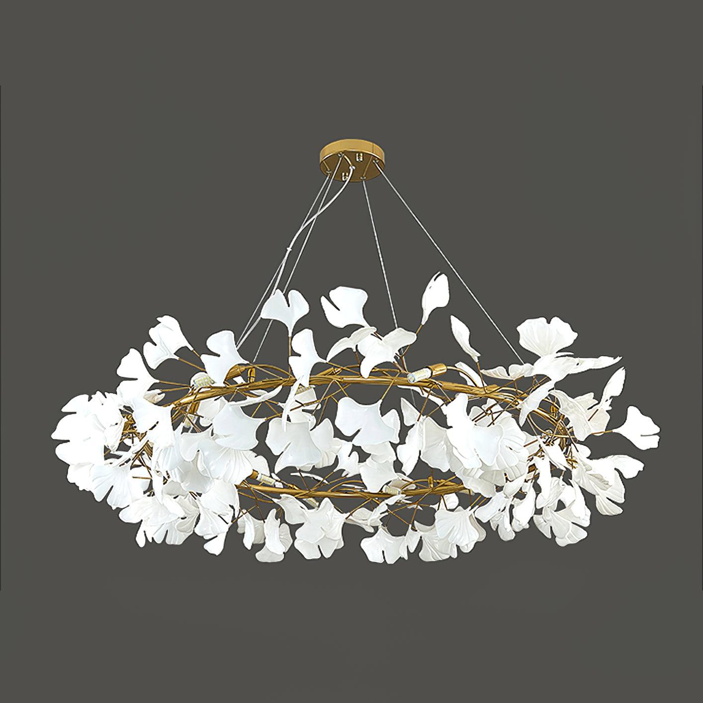 Gingko Chandelier O Chandelier