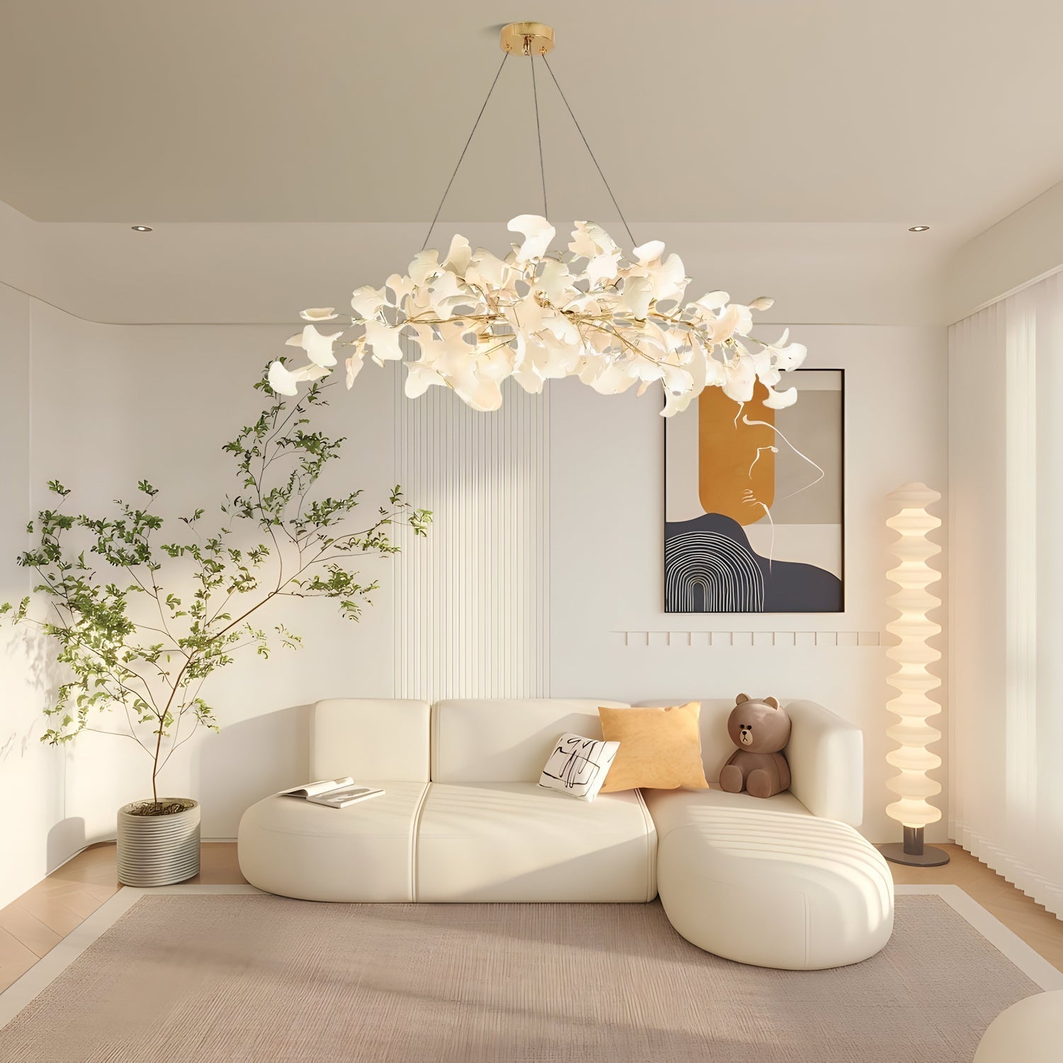 Gingko Chandelier N Chandelier