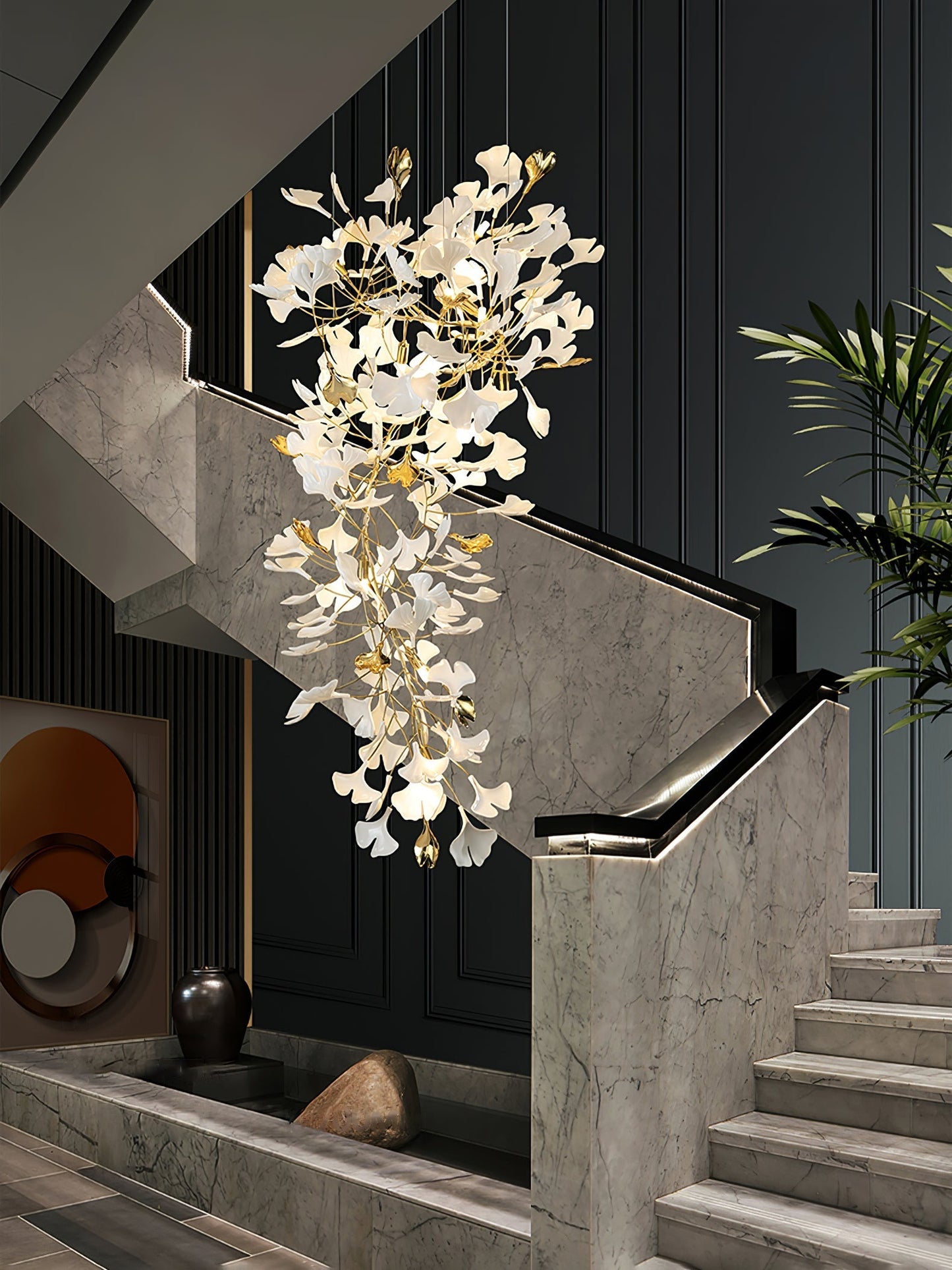 Gingko Chandelier Z Chandelier